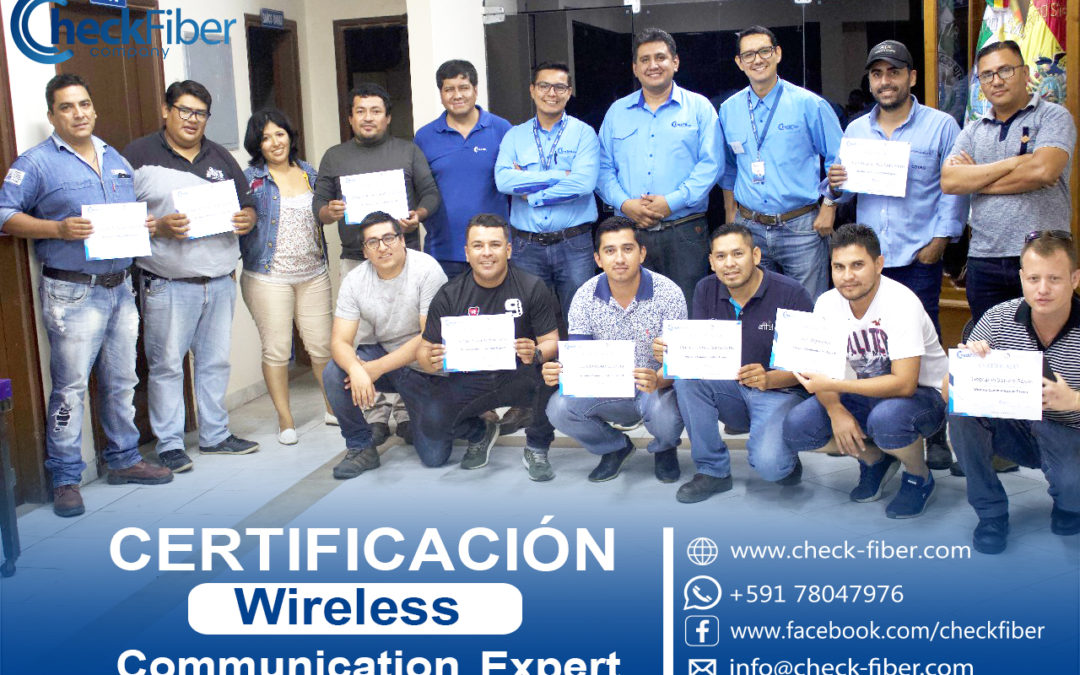 Finaliza con éxito la certificación Wireless Communication Expert